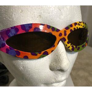 Colorful Leopard Print Sunglasses UV 400 Protection Sunglasses